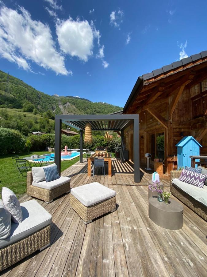 Grand Chalet A La Montagne Bourg-Saint-Maurice Exterior foto