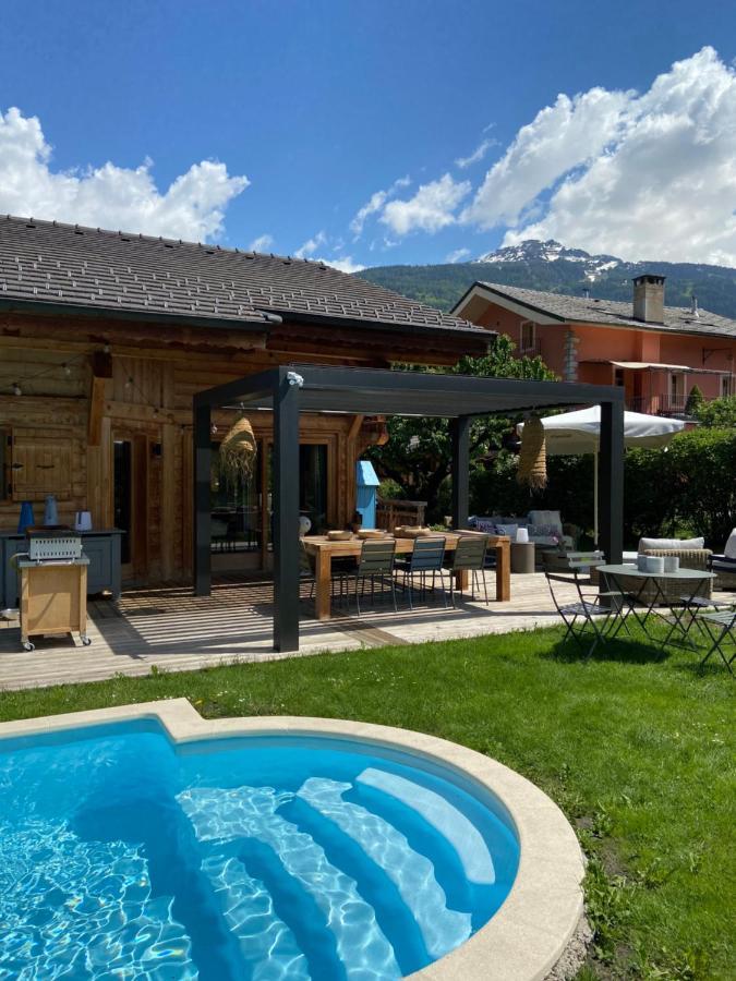 Grand Chalet A La Montagne Bourg-Saint-Maurice Exterior foto
