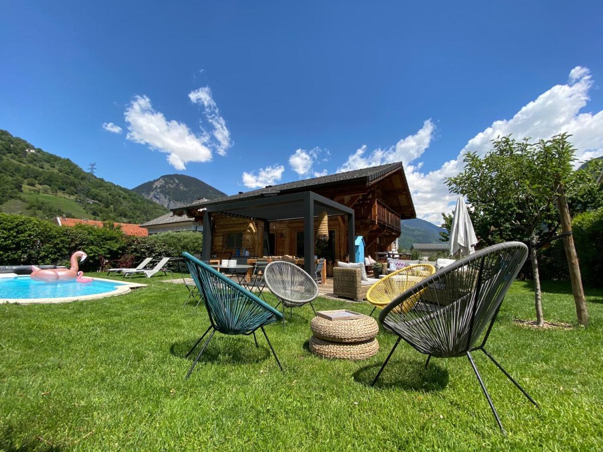 Grand Chalet A La Montagne Bourg-Saint-Maurice Exterior foto