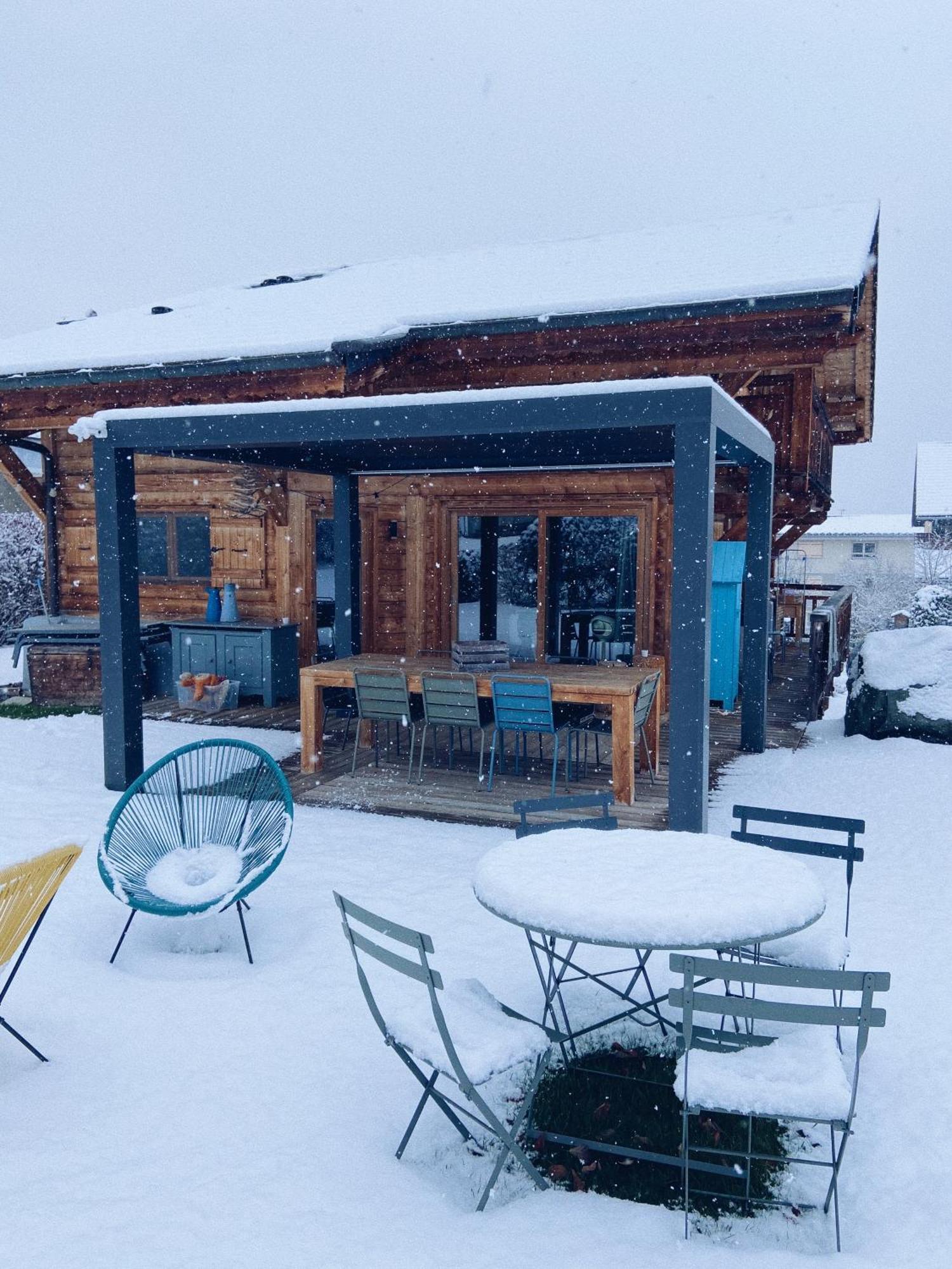 Grand Chalet A La Montagne Bourg-Saint-Maurice Exterior foto